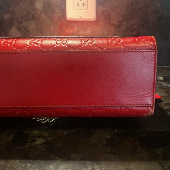 GUCCI GG Padlock Red bag - Picture 5 of 6